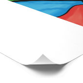 Stain glass tree art  ポスター (コーナー)