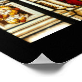 stain glass window ポスター (角)