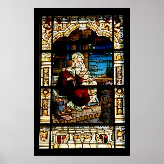 stain glass window ポスター (正面)