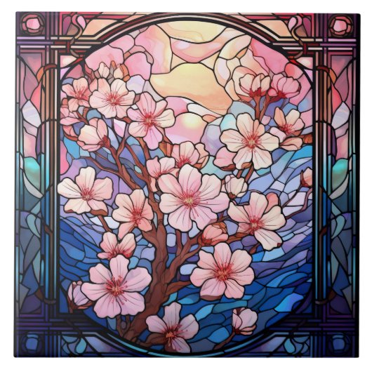  Stained Glass  タイル (正面)