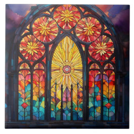 Stained Glass  タイル