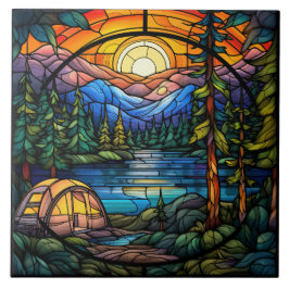 Stained Glass  タイル