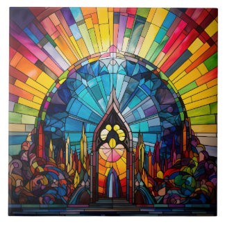  Stained Glass  タイル