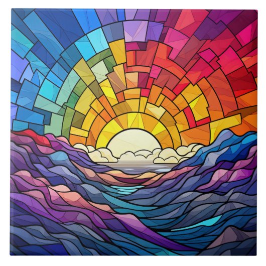  Stained Glass  タイル (正面)