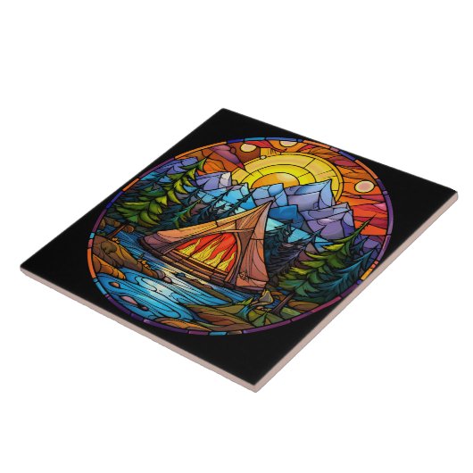 Stained Glass  タイル (側面)