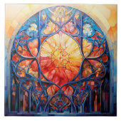 Stained Glass  タイル (正面)