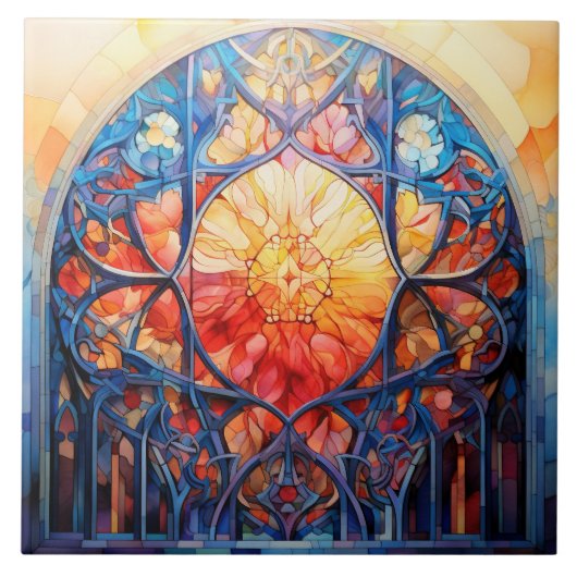 Stained Glass タイル (正面)