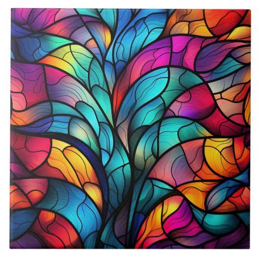 Stained Glass タイル (正面)