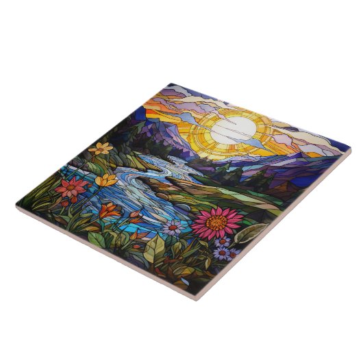 Stained Glass  タイル (側面)