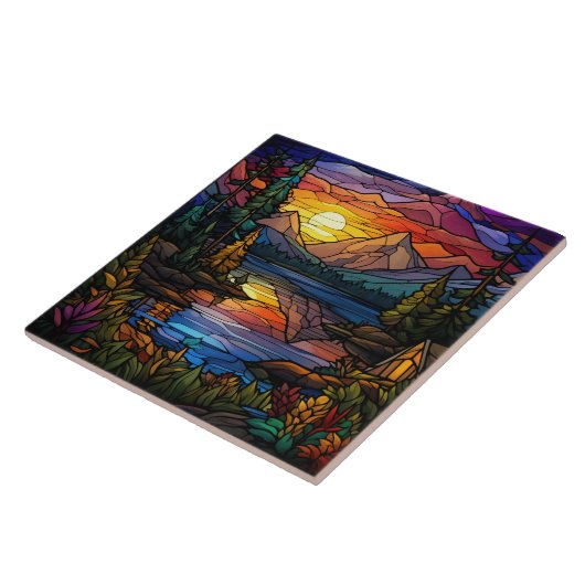 Stained Glass  タイル (側面)