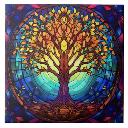 Stained Glass タイル (正面)