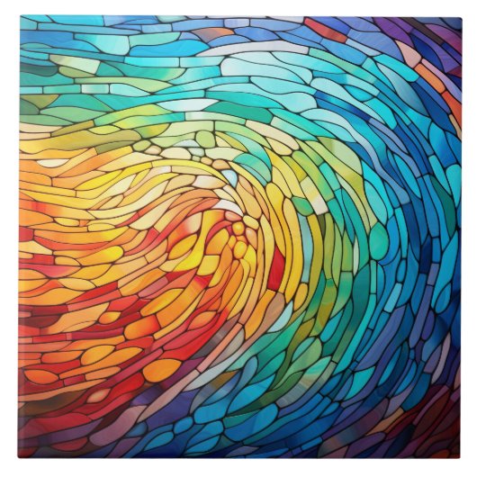 Stained Glass タイル (正面)