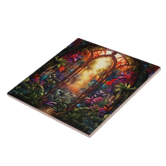 Stained Glass  タイル (側面)