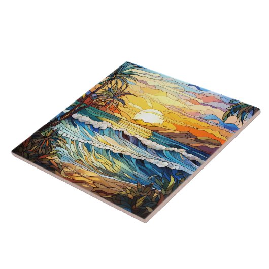 Stained Glass  タイル (側面)