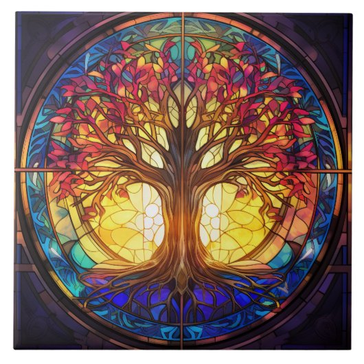 Stained Glass タイル (正面)