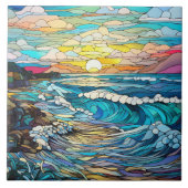 Stained Glass  タイル (正面)