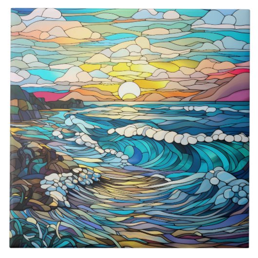 Stained Glass タイル (正面)