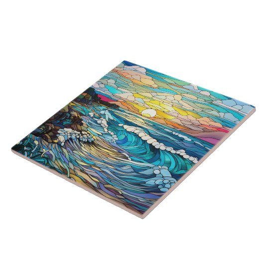 Stained Glass  タイル (側面)