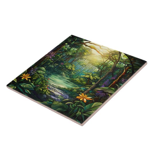 Stained Glass  タイル (側面)