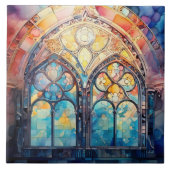Stained Glass  タイル (正面)