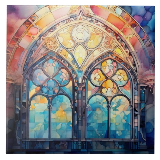 Stained Glass タイル (正面)