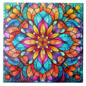 Stained Glass  タイル (正面)