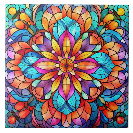 Stained Glass タイル (正面)