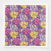 Stained Glass Abstract Purple Yellow Pink (正面)