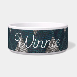 Stained Glass Blue Diamond ボウル