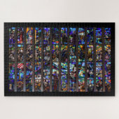 Stained Glass Brain-buster Puzzle ジグソーパズル (横)