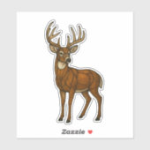 Stained Glass Buck シール (シート)