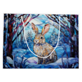 Stained Glass Bunny ラージペーパーバッグ (裏面)