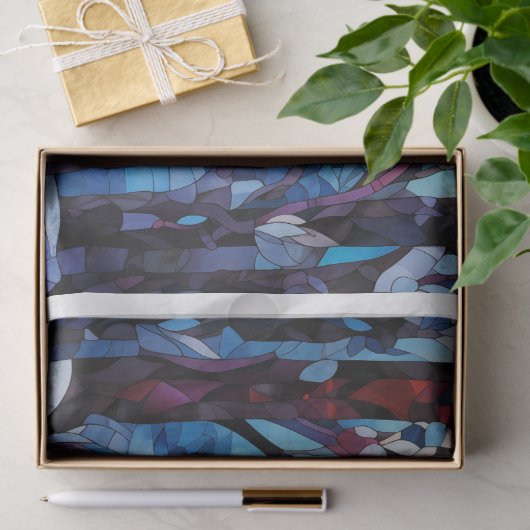 Stained Glass Bunny 薄葉紙 (ギフト)