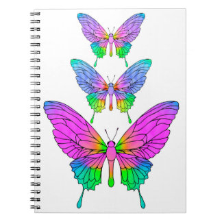 Stained Glass Butterflies Notebook ノートブック
