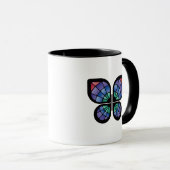 Stained Glass Butterfly マグカップ (正面右)
