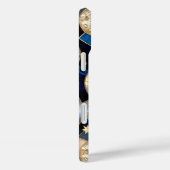 Stained Glass Celestial iPhone Case Moon Stars  Case-Mate iPhoneケース (裏面 / 右)