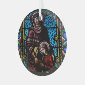 Stained glass church window  ガラスオーナメント (正面左)