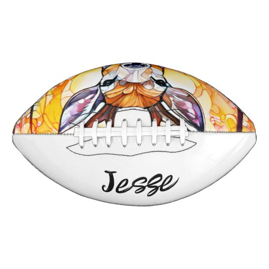 Stained Glass Deer アメリカンフットボール (正面)
