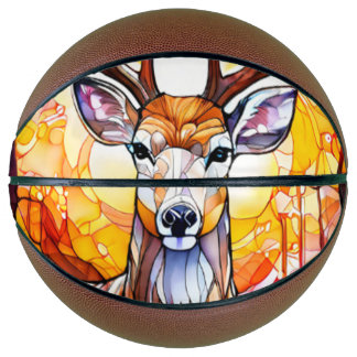 Stained Glass Deer バスケットボール
