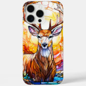 Stained Glass Deer Case-Mate iPhoneケース (裏面)