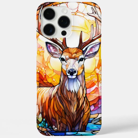 Stained Glass Deer Case-Mate iPhoneケース (裏面)