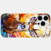 Stained Glass Deer Case-Mate iPhoneケース (裏面 (横))