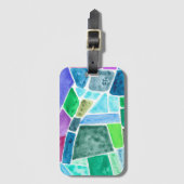 Stained Glass Design Luggage Tag ラゲッジタグ (正面縦)