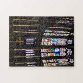 Stained Glass Divinity Puzzle, 11" x 14", 252 pcs ジグソーパズル (横)