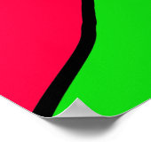 Stained Glass Dove of Peace ポスター (角)