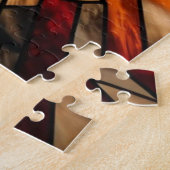 Stained Glass Eagle Jigsaw Puzzle ジグソーパズル (側面)