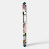 Stained Glass Floral iPhone Case Pastel Blue Pink  Case-Mate iPhoneケース (裏面 / 左)