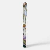 Stained Glass Floral iPhone Case Pastel Lavender Case-Mate iPhoneケース (裏面 / 右)