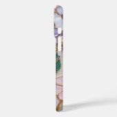 Stained Glass Floral iPhone Case Pearl Flower Case-Mate iPhoneケース (裏面 / 左)