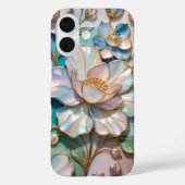 Stained Glass Flower iPhone Case Pastel Luxury Case-Mate iPhoneケース (裏面)